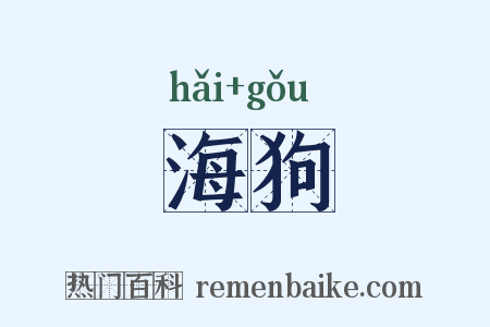 海狗是什么意思的图片